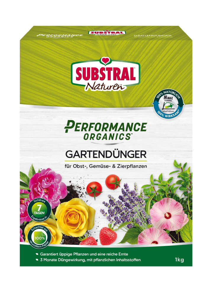 SUBSTRAL Performance Organics Garten Dünger